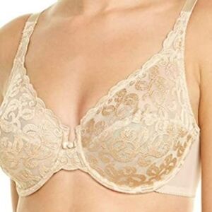 ☕️WACOAL 85199 ARABESQUE UNDERWIRE BRA SIZE 40DDD